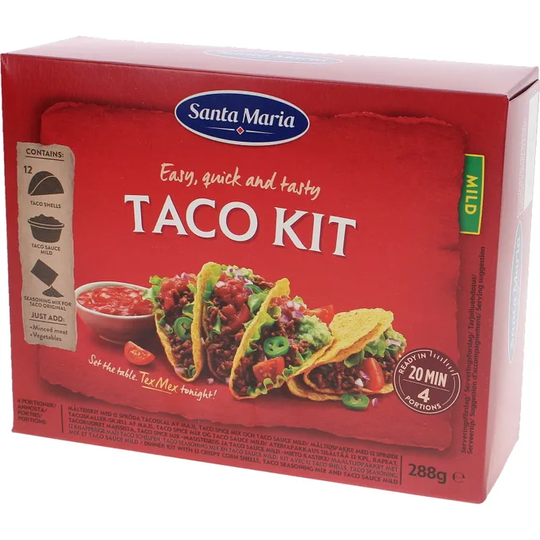 Santa Maria Taco Ateriapakkaus