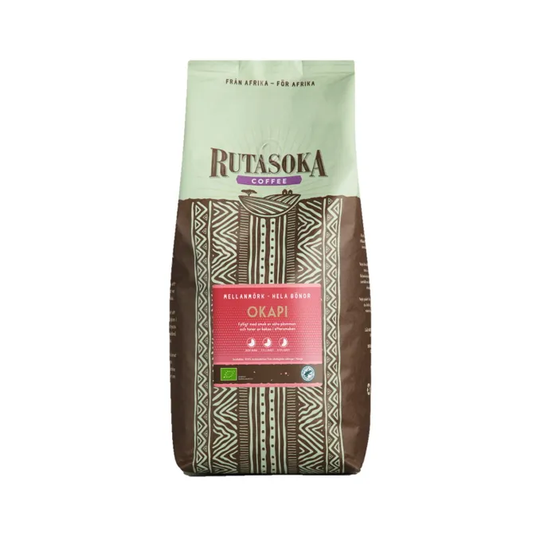 Rutasoka Kahvipavut Okapi Luomu