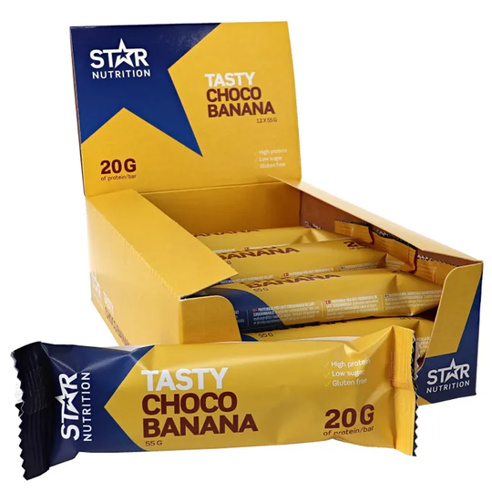 Star Nutrition Proteiinipatukat Suklaa-banaani 12-pack