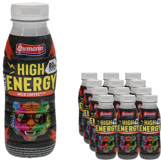 Ehrmann Maitoenergiajuoma Vanilja 12-pack