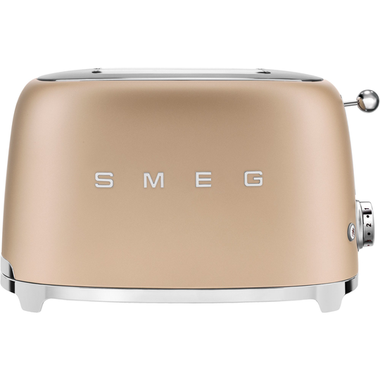 Smeg TSF01CHMEU leivänpaahdin, matta, kulta