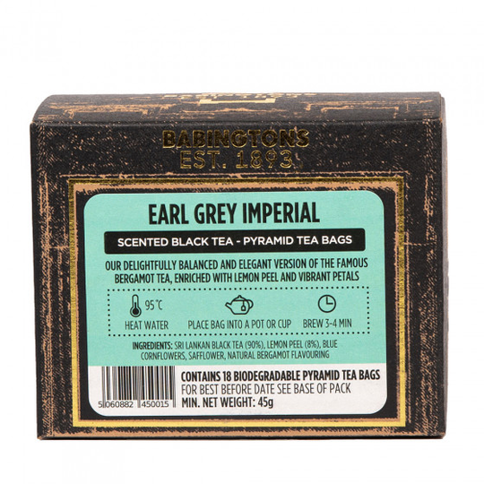 Musta tee Babingtons "Earl Grey Imperial", 18 kpl.