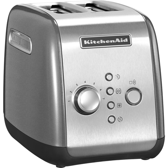 KitchenAid Leivänpaahdin 2 viipaleelle hopeanharmaa