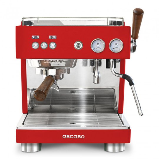 Kahvikone Ascaso "Baby T Plus Textured Red"