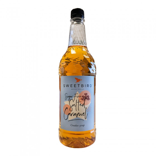 Makusiirappi Sweetbird "Sugar-Free Salted Caramel", 1 l