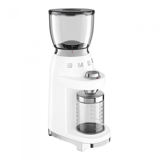 Kahvimylly Smeg "50's Style White CGF01WHEU"