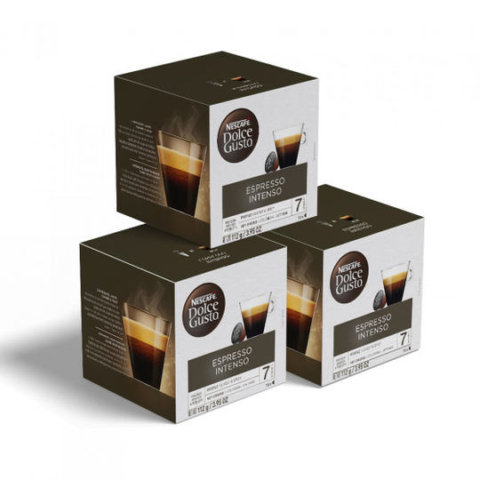 Kahvikapselisarja NESCAFÉ® Dolce Gusto® "Espresso Intenso", 3 x 16 kpl.