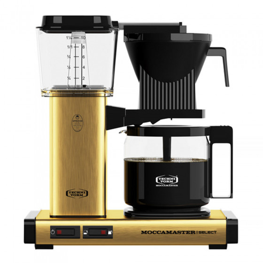 Kahvinkeitin Moccamaster "KBG 741 Select Brushed Brass"