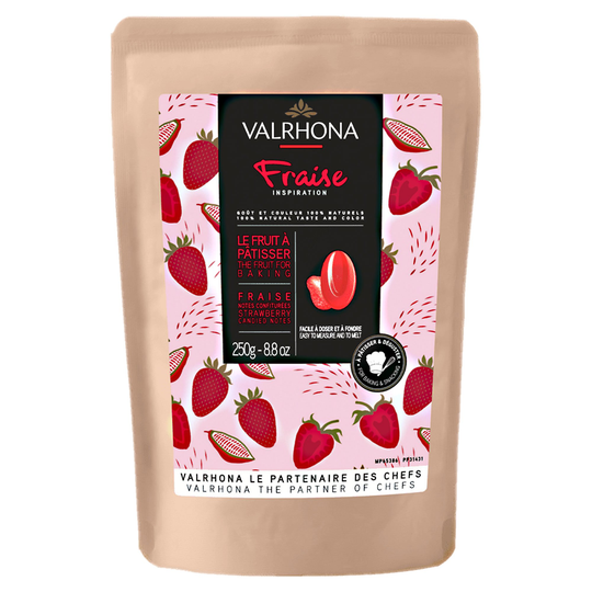 Valrhona Inspiration Mansikkasuklaa, 250g