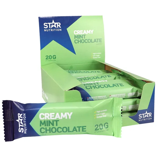 Star Nutrition Proteiinipatukat Minttu-suklaa 12-pack