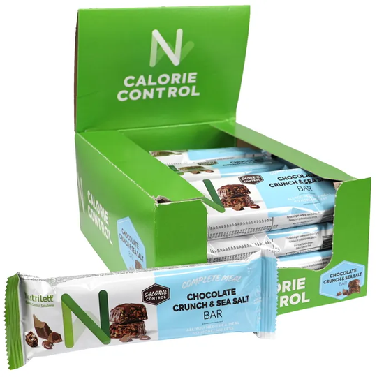 Nutrilett Ateriankorvikepatukat Suklaa & Merisuola 20-pack