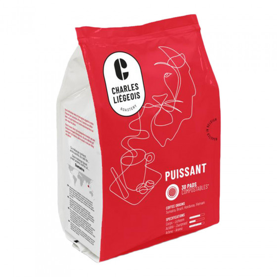 Kahvityynyt Charles Liégeois "Puissant", 30 kpl.