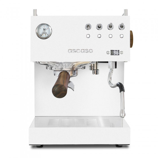 Espressokone Ascaso „Steel Duo PID White&Wood“
