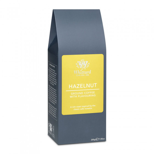 Maustettu jauhettu kahvi Whittard of Chelsea “Hazelnut”, 200 g