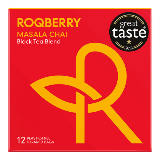 Musta tee Roqberry "Masala Chai", 12 kpl.