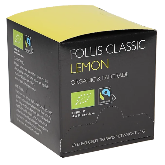 Follis Classic Musta Tee Sitruuna