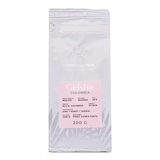 Specialty kahvipavut "Colombia Geisha", 200 g