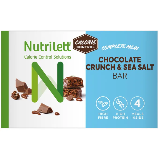 Nutrilett Ateriankorvikepatukka Suklaa & Merisuola 4-pack