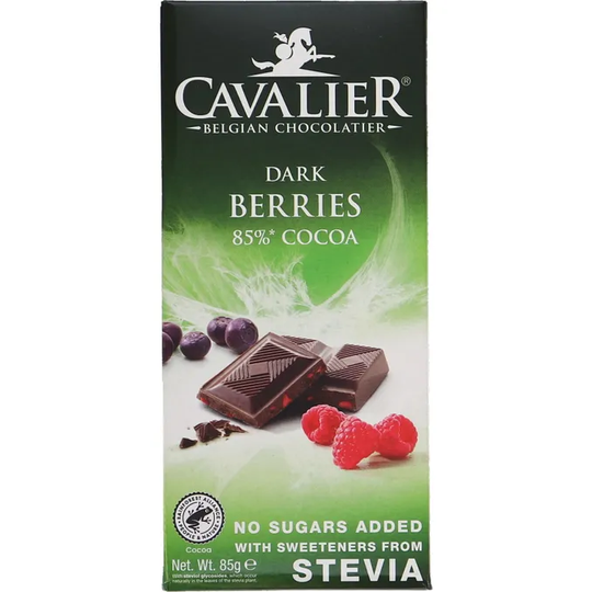 Cavalier Tumma Suklaa 85% Marjat