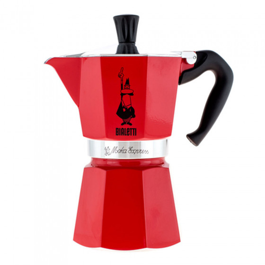 Mutteripannu Bialetti "Moka Express Red 6 cups"