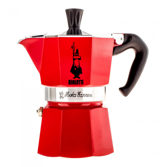 Mutteripannu Bialetti "Moka Express Red 3 cups"