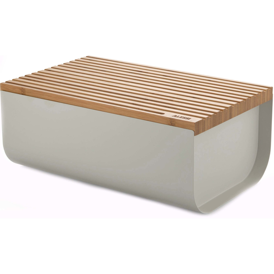 Alessi Mattina-leipälaatikko, harmaa