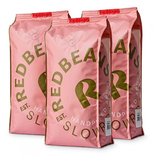 Kahvipapusetti Redbeans "Gold Label Organic", 3 kg