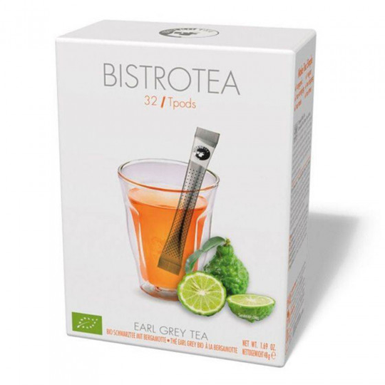Luomu musta tee Bistro Tea "Earl Grey", 32 kpl.